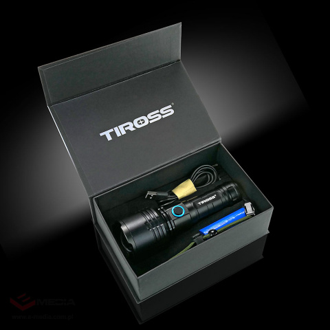 Tiross TS-1888 rechargeable LED flashlight