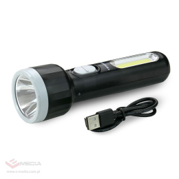 Rechargeable multifunctional LED flashlight Tiross TS-1856