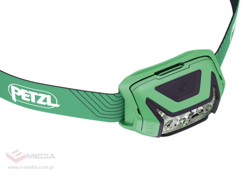 Stirnlampe, Petzl Actik Stirnlampe, grün E063AA02