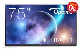 Optoma 5752RK+ Interactive Flat Panel 75"