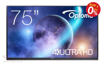 Optoma 5752RK+ Interaktiver Flachbildschirm 75"