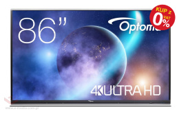 Optoma 5862RK+ Interactive Flat Panel 86"