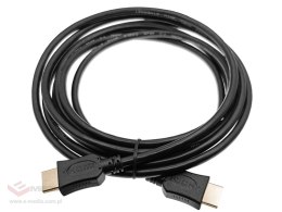 Kabel HDMI 1,5m v2.0 High Speed z Ethernet - ZŁOCONE złącza AVIZIO POWER