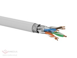 Kabel S/FTP kat.7 euroclass B2ca LSOH 4x2x23AWG 1000 MHz (10Gb/s) 500m 25 lat gwarancji ALANTEC, badanie jakości laboratorium IN
