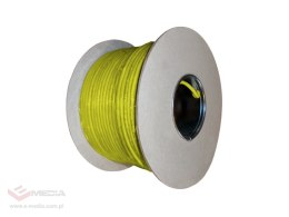 Kabel U/UTP typu linka kat.5e PVC 4x2x26/7AWG 100m żółta ALANTEC