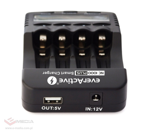 Professional everActive NC-1000 PLUS Ni-MH battery charger