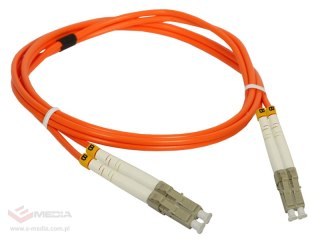 Patch cord MM OM2 LC-LC duplex 50/125 1.0m ALANTEC