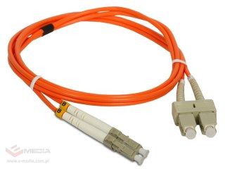 Patch cord MM OM2 LC-SC duplex 50/125 5.0m ALANTEC