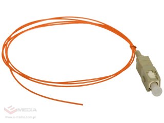 Pigtail MM OM2 1G 50/125 wtyk SC dł. 2 m "EASY STRIP" ALANTEC