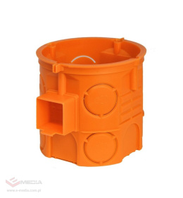 Flush-mounted box 60 mm, deep, serial orange S60DF
