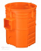 Flush-mounted box 60mm deep orange S60GFw