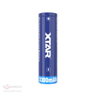 Xtar 18650 3.6V Li-ion 3300mAh battery with protection
