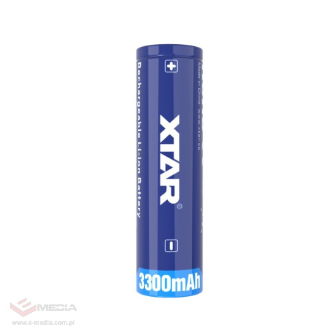 Akumulator Xtar 18650 3,6V Li-ion 3300mAh z zabezpieczeniem