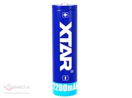 Akumulator Xtar 18650 3,7V Li-ion 2200mAh z zabezpieczeniem