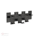 Schwarz-weiße Wandtafel für Gamer Pads Gaming-Kopfhörer Spacetronik Holdee SPB-157W