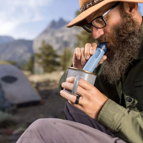 LifeStraw Peak Personal Water Filter - Mountain Blue