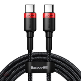 Kabel przewód USB-C PD 2.0 2m Baseus Cafule Quick Charge 3.0 5A z obsługą szybkiego ładowania 100W