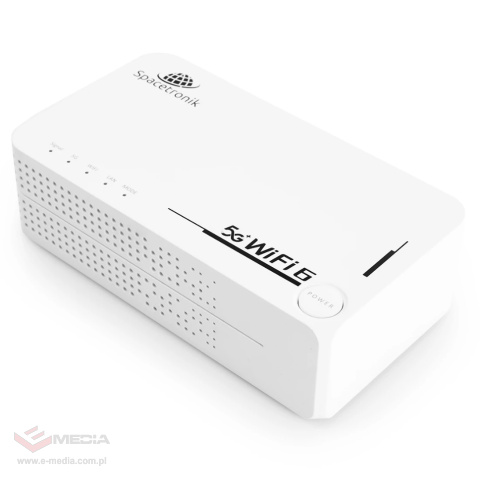 Mobilny przenośny router 5G na kartę SIM Wi-Fi 6 AX1800 SP-RM50 Spacetronik