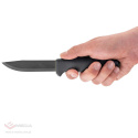 Mora Bushcraft Schwarzes Messer