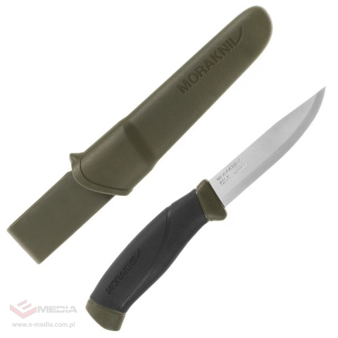 Mora Knife Companion Military Green Edelstahl
