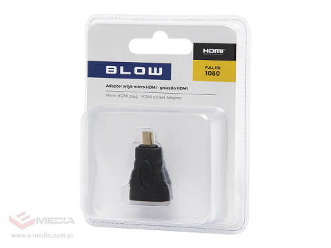 Przejście HDMI wtyk micro - HDMI gniazdo