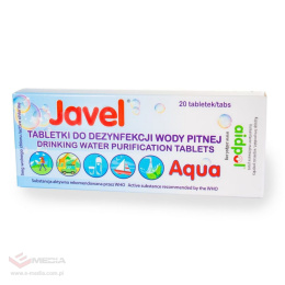 Javel Aqua tablets for water treatment - 20 pcs.