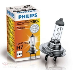 Żarówka samochodowa H7 Philips Vision +30% światła