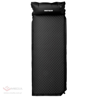 Meteor self-inflating mat 188 x 66 x 3.8 cm - Black