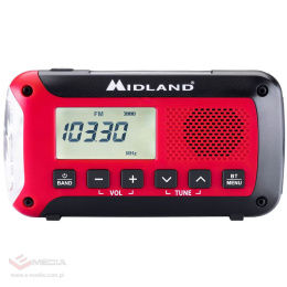 Midland ER250 AM/FM/BT Emergency Radio