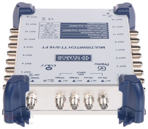 MULTISWITCH TT-5/16-FT-PREMU 5 WEJŚĆ/16 WYJŚĆ TELMOR