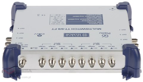 MULTISWITCH TT-9/8-FT-PREMU 9 WEJŚĆ / 8 WYJŚĆ PREMU TELMOR