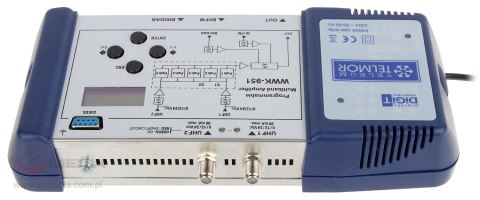 PROGRAMOWALNY WZMACNIACZ WIELOZAKRESOWY WWK-951 TELMOR