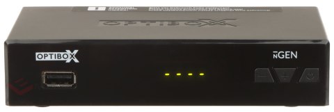 TUNER CYFROWY HD DVB-T/DVB-T2 OPTIBOX-NGEN H.265/HEVC OPTICUM