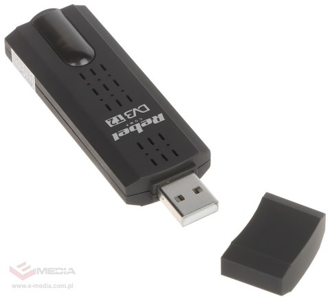 TUNER CYFROWY USB DVB-T/DVB-T2/DVB-C KOM-1060 H.265/HEVC REBEL