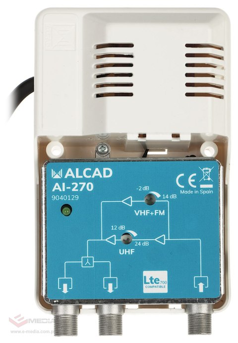 WZMACNIACZ ANTENOWY AI-270 ALCAD