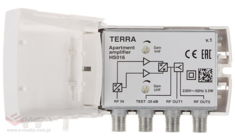 WZMACNIACZ WIELOZAKRESOWY HS-016 TERRA