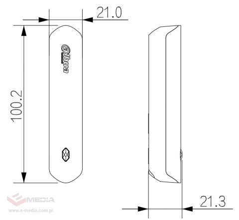 BEZPRZEWODOWY KONTAKTRON ARD323-W2(868) DAHUA