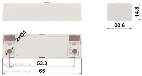 KONTAKTRON BOCZNY MC440 ALARMTECH