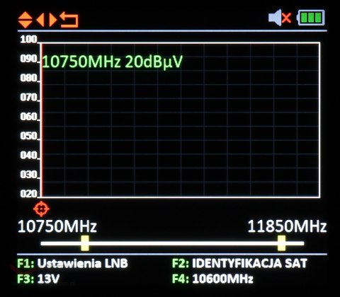 UNIWERSALNY MIERNIK TSC-1270 DVB-T/T2 DVB-S/S2 DVB-C/C2