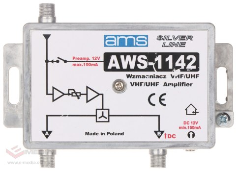 WZMACNIACZ ANTENOWY AWS-1142 AMS