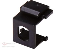 Adapter mocowania typu keystone pod adapter ST simplex, kolor czarny ALANTEC