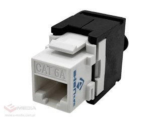 OUTLET - Moduł keystone RJ45 beznarzędziowy UTP kat.6A PoE+ ALANTEC Plus - badanie jakości INTERTEK (USA) - PODWYŻSZONE PARAMETR