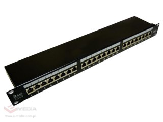 Patch panel STP kat.5e 24 porty LSA 1U ALANTEC