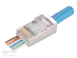 Wtyk przelotowy RJ45 STP kat.6 (op.100 szt) ALANTEC