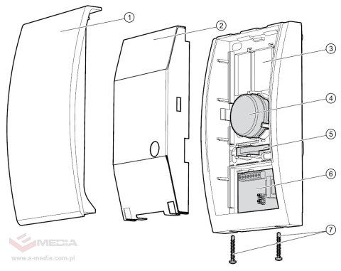 SYGNALIZATOR ZEWNĘTRZNY SP-4002-R SATEL