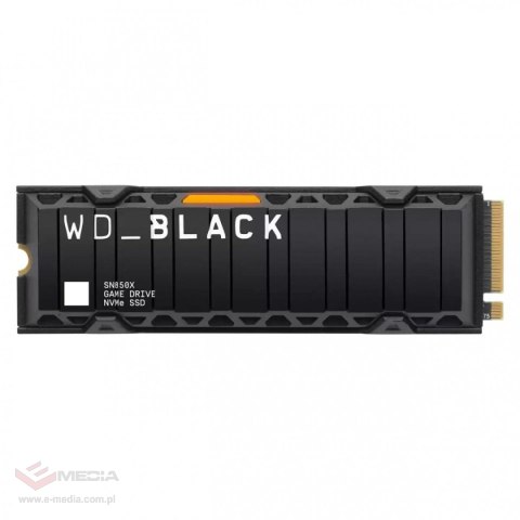Western Digital Dysk SSD WD Black 2TB SN850X NVMe M.2 PCIe Radiator