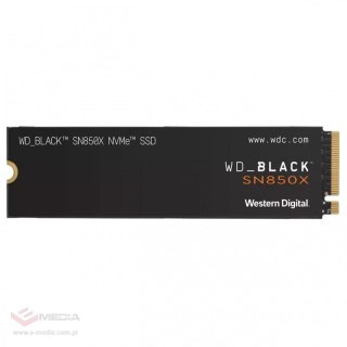 Western Digital Dysk SSD WD Black SN850X 2TB NVMe 2280 M2