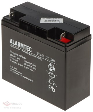 AKUMULATOR 12V/18AH-ALARMTEC-BP ALARMTECH