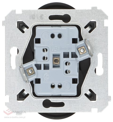 GNIAZDO PODWÓJNE DGZ2MZ.01/49-SIMON54 250 V 16 A