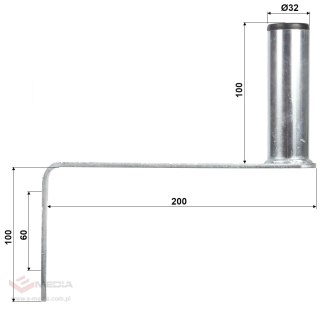 UCHWYT MUROWY UMZ-32L20